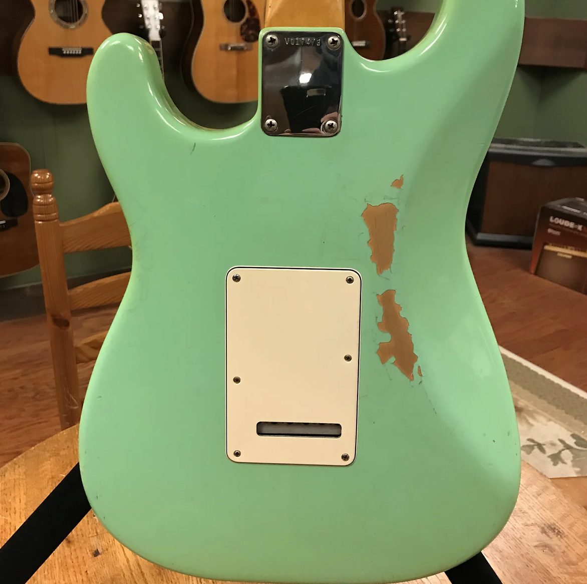 1986 Fender American Vintage '62 Stratocaster Surf Green AVRI