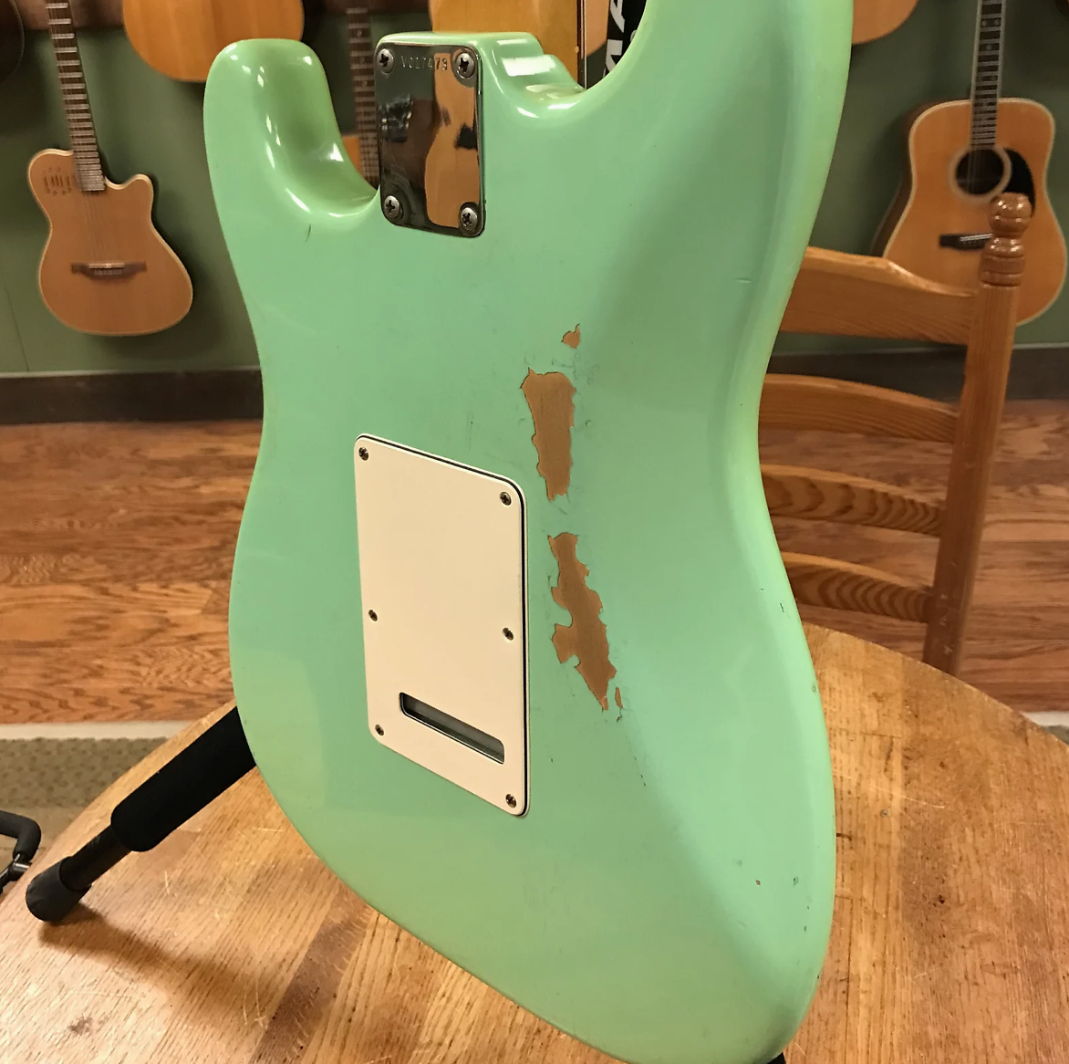 1986 Fender American Vintage '62 Stratocaster Surf Green AVRI