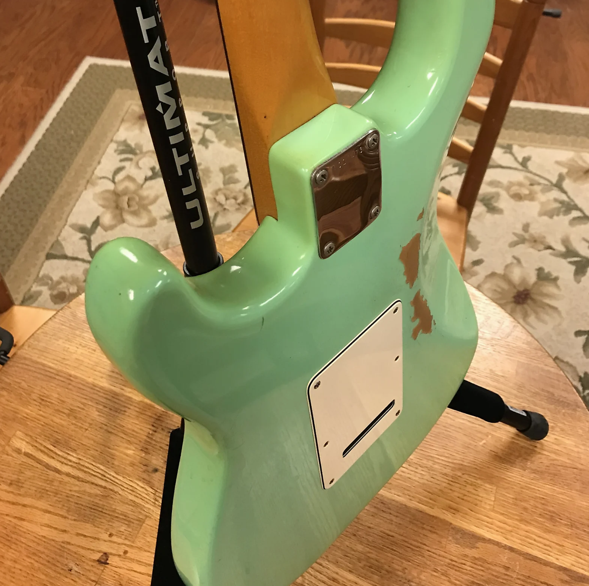 1986 Fender American Vintage '62 Stratocaster Surf Green AVRI