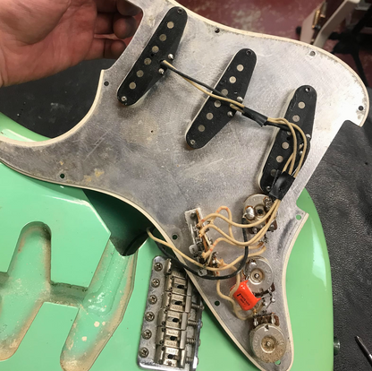 1986 Fender American Vintage '62 Stratocaster Surf Green AVRI