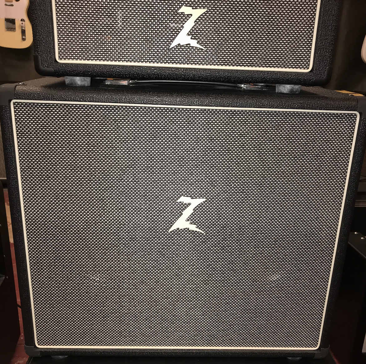 2008 Dr. Z Carmen Ghia Head 18-Watt 2x10 Half Stack Anniversary