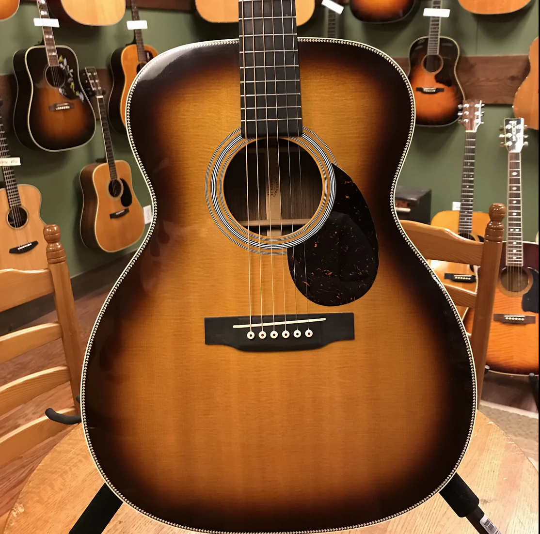 2012 Martin Custom Shop 0000/M28HV Sunburst