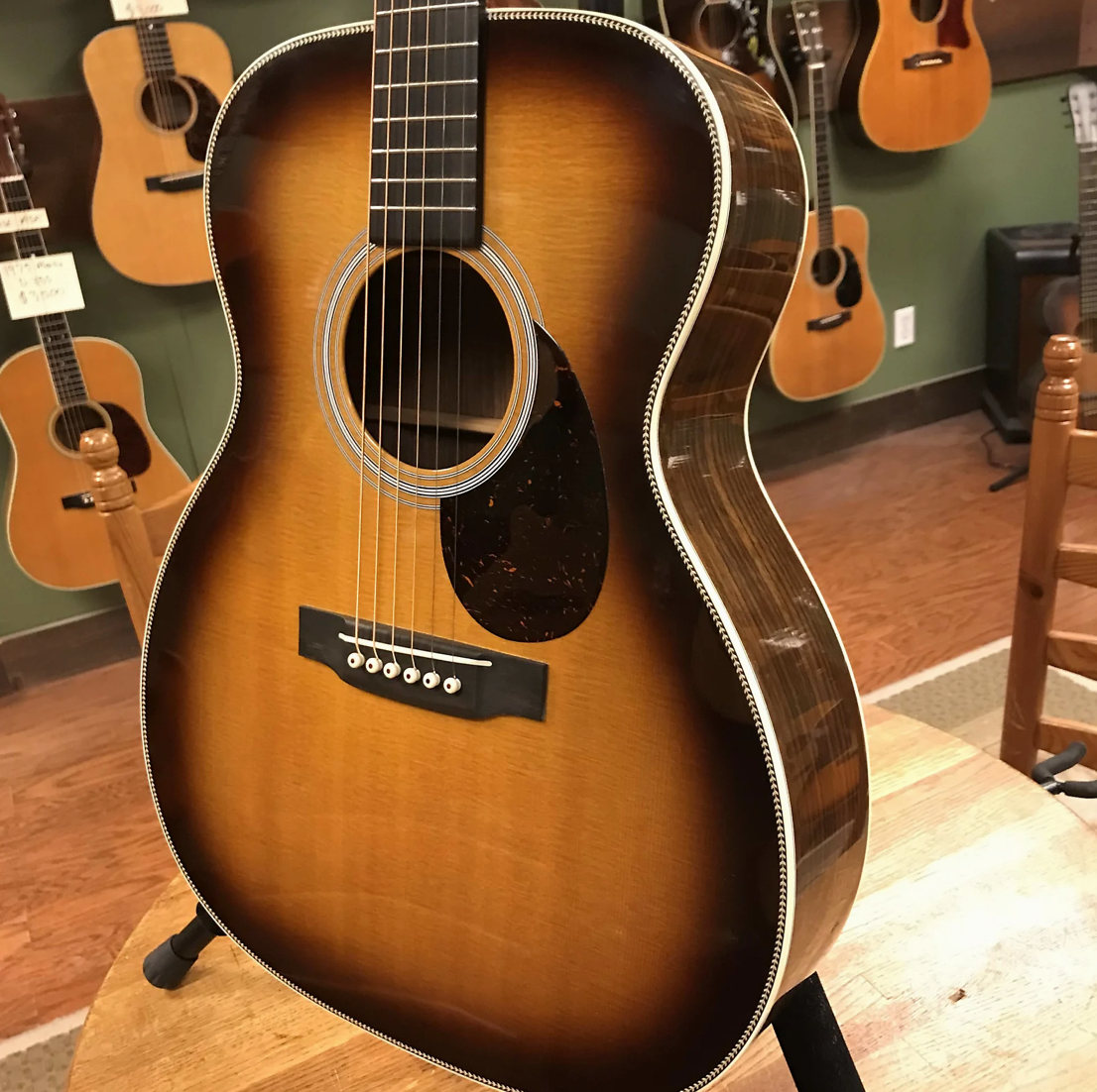 2012 Martin Custom Shop 0000/M28HV Sunburst