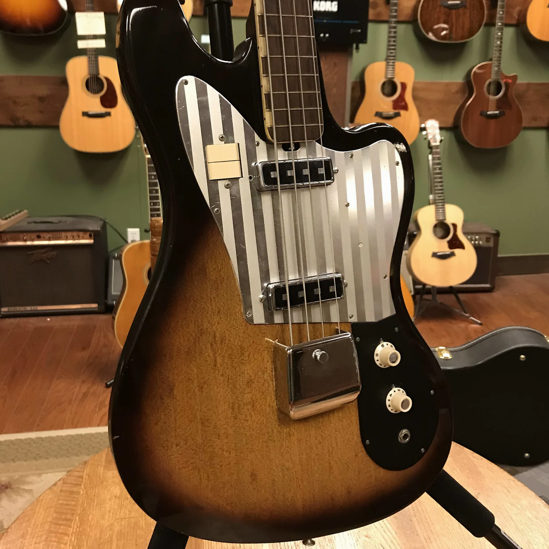 60's Silvertone Model 1438 Sunburst