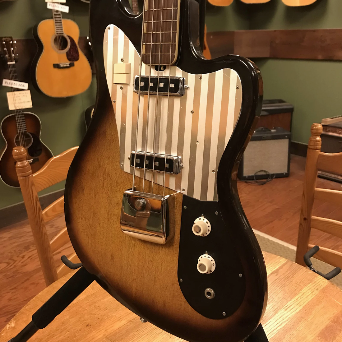 60's Silvertone Model 1438 Sunburst