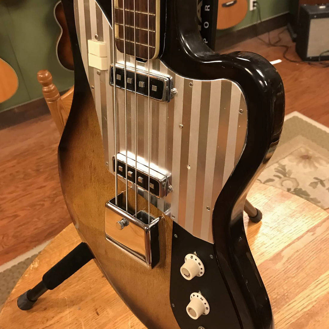 60's Silvertone Model 1438 Sunburst