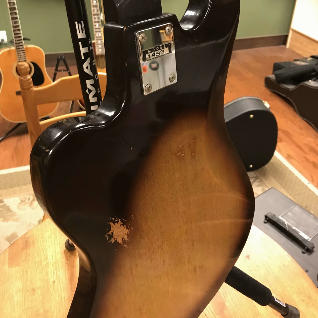 60's Silvertone Model 1438 Sunburst