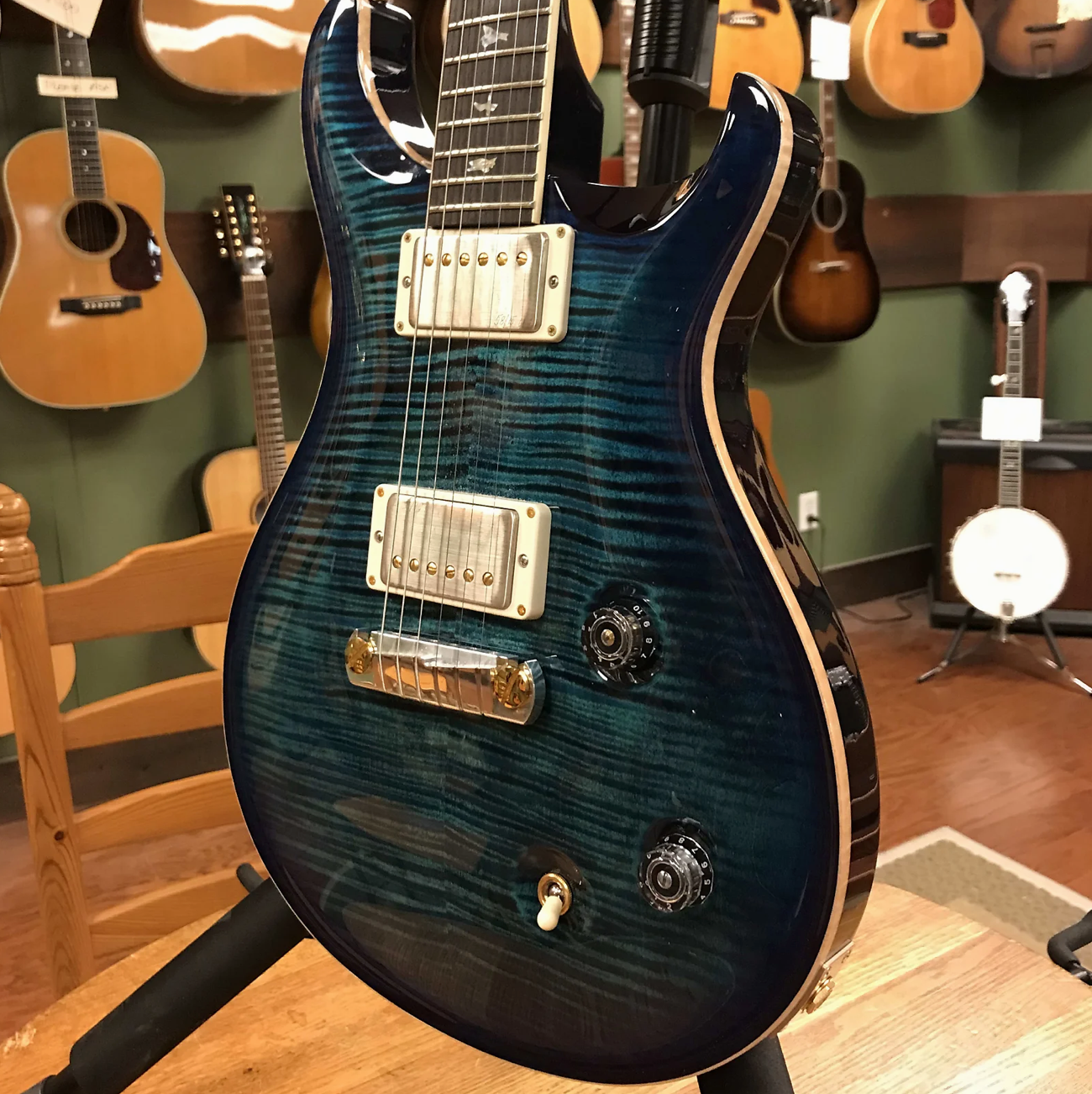 2023 PRS Paul Reed Smith McCarty 10 Top Cobalt Blue