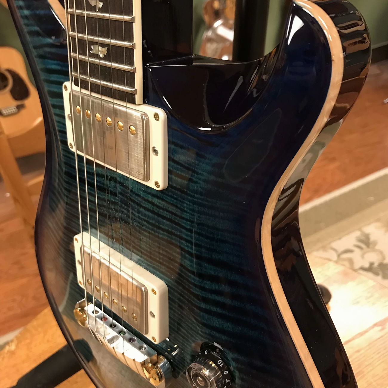 2023 PRS Paul Reed Smith McCarty 10 Top Cobalt Blue