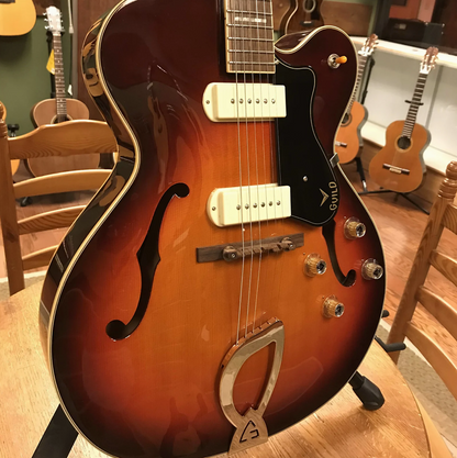 2013 Guild Newark St. Collection X-175 Manhattan Antique Sunburst