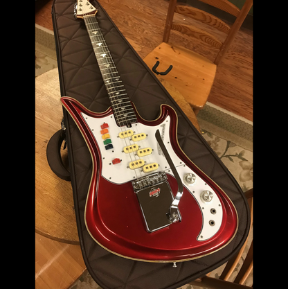 1966 Teisco Spectrum 5 Metallic Red