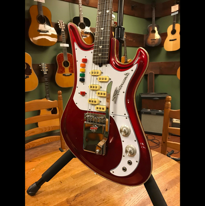 1966 Teisco Spectrum 5 Metallic Red