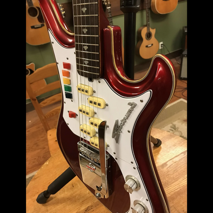 1966 Teisco Spectrum 5 Metallic Red