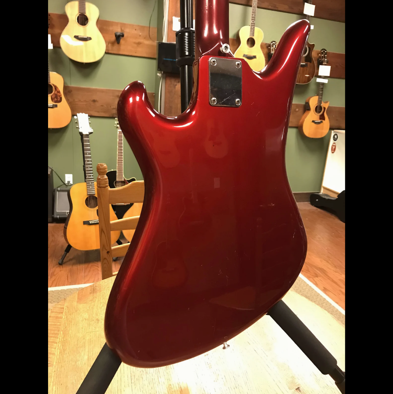 1966 Teisco Spectrum 5 Metallic Red