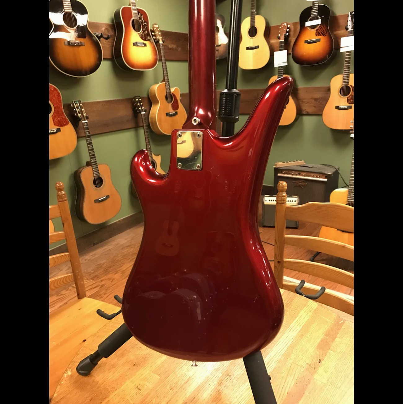 1966 Teisco Spectrum 5 Metallic Red