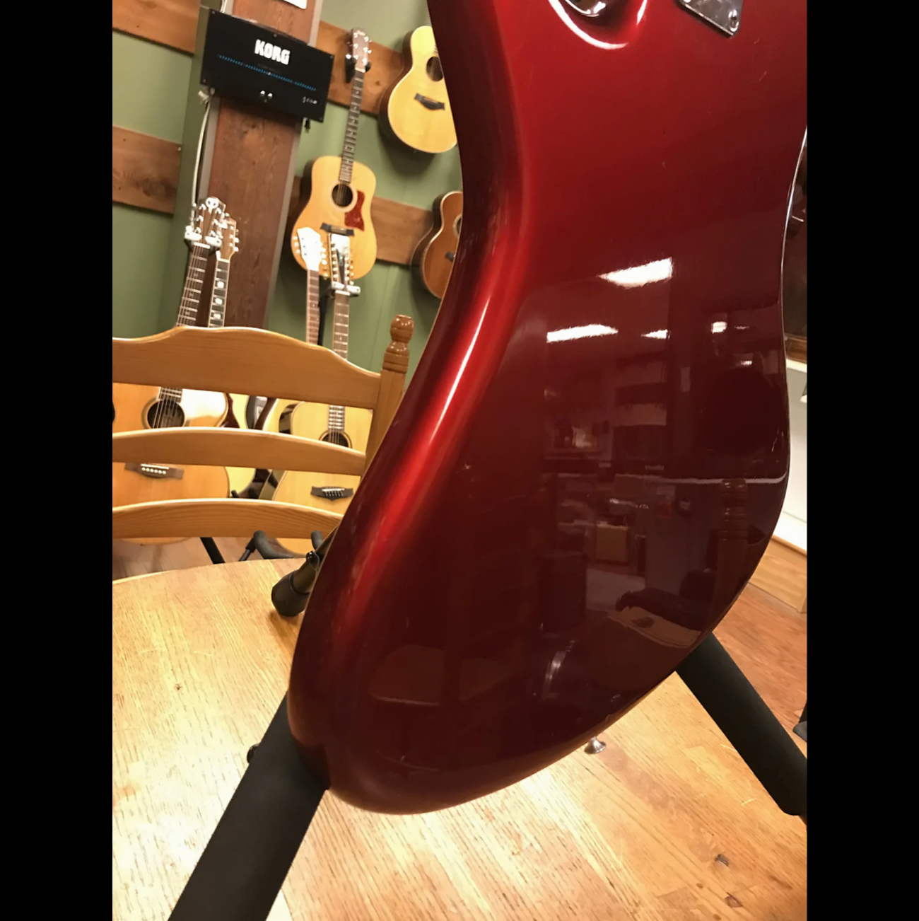 1966 Teisco Spectrum 5 Metallic Red