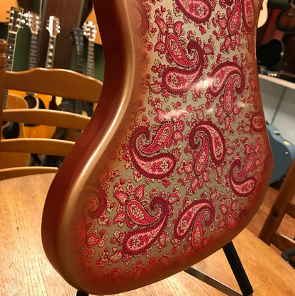 Crook J-Style Pink Sparkle Paisley Jazzmaster