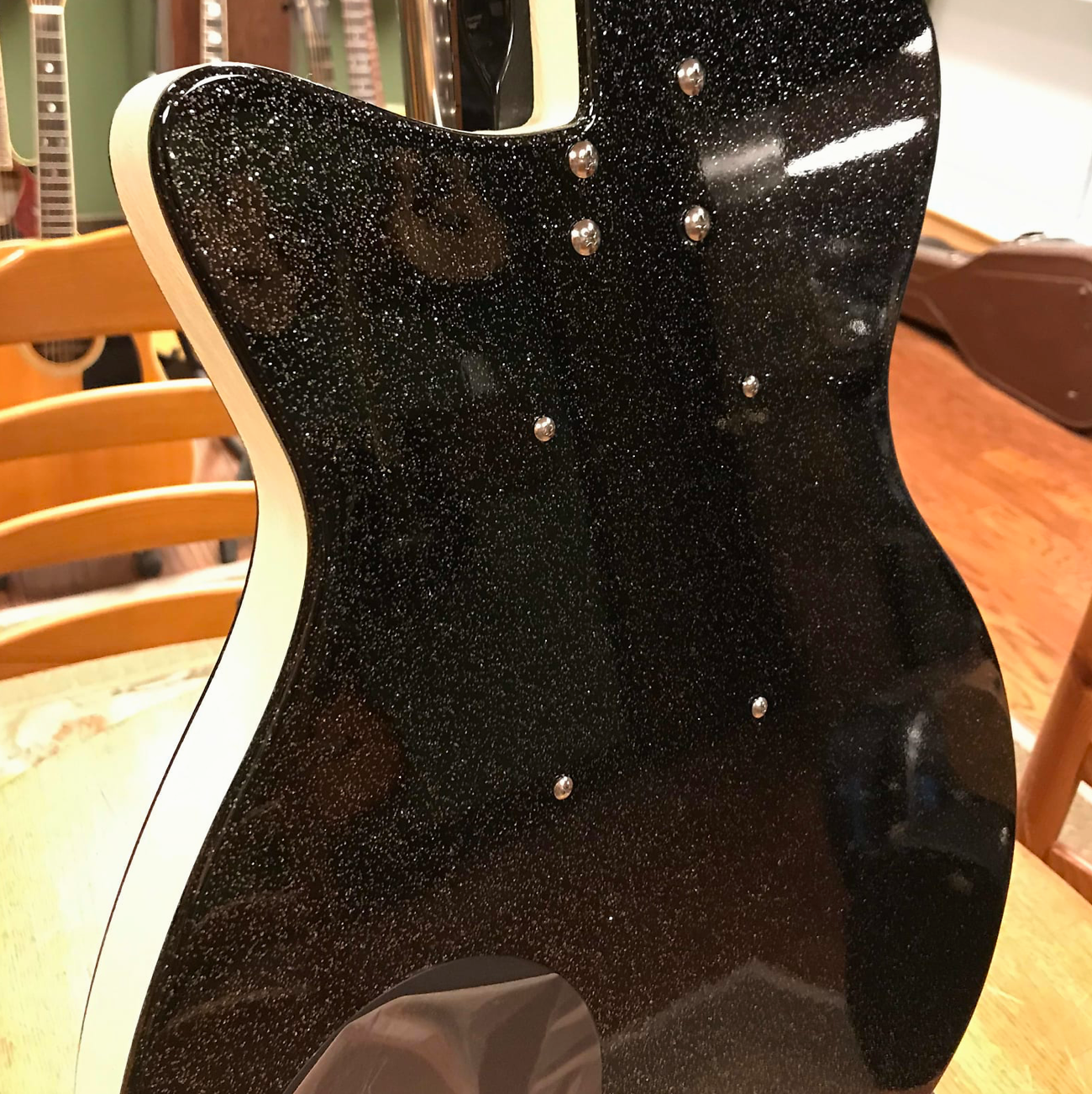 Danelectro '56 Baritone Black Sparkle