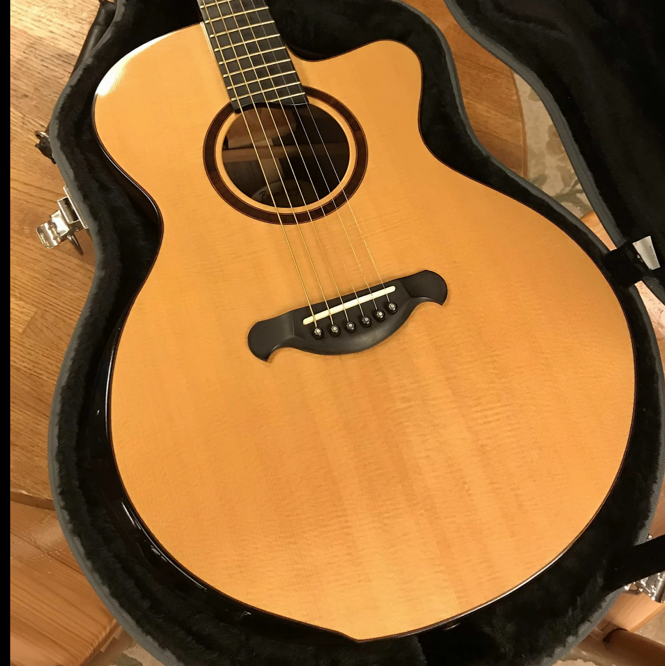 2012 Bamburg Guitars JSB Natural with Ameritage Case