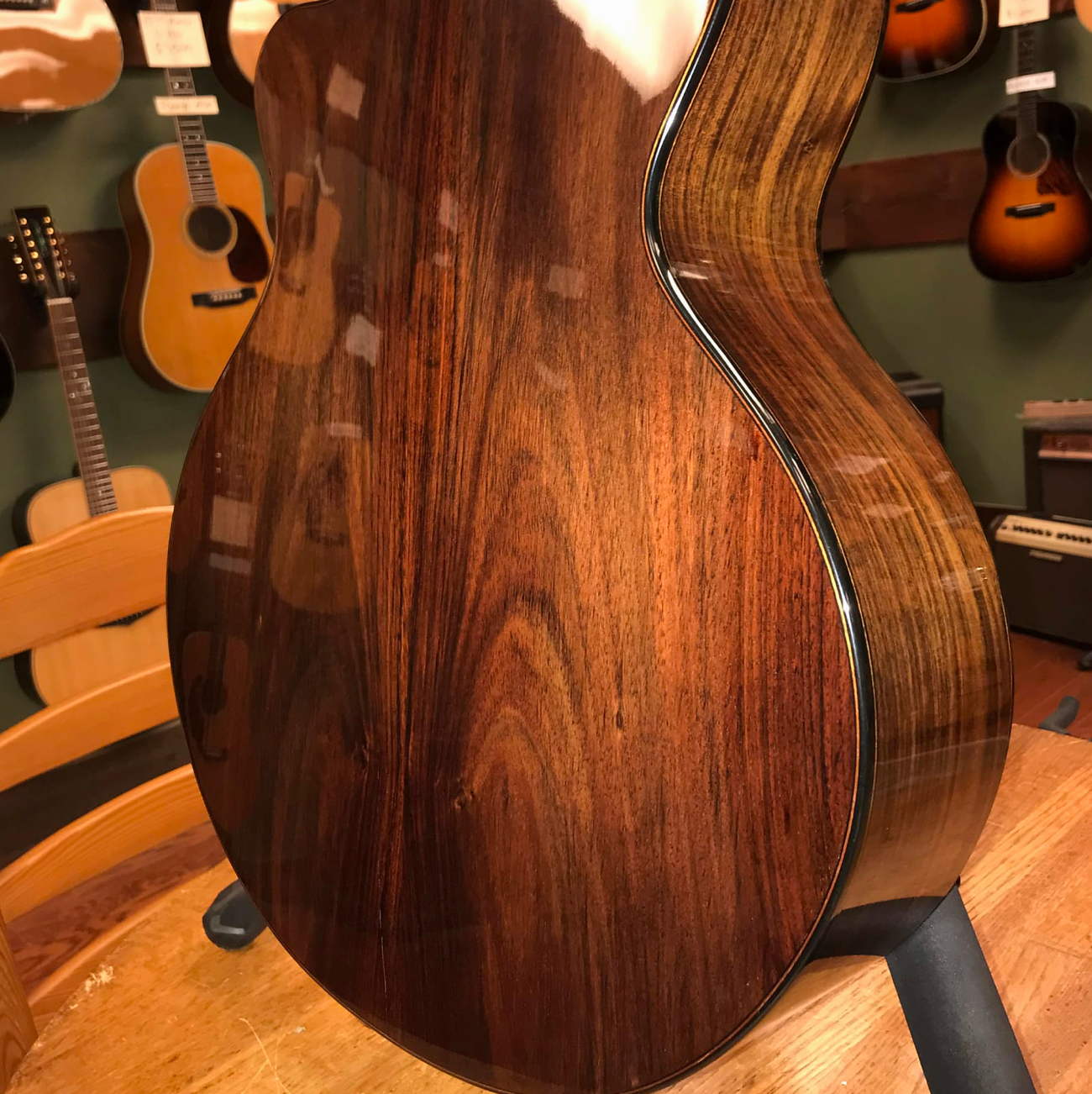 2012 Bamburg Guitars JSB Natural with Ameritage Case