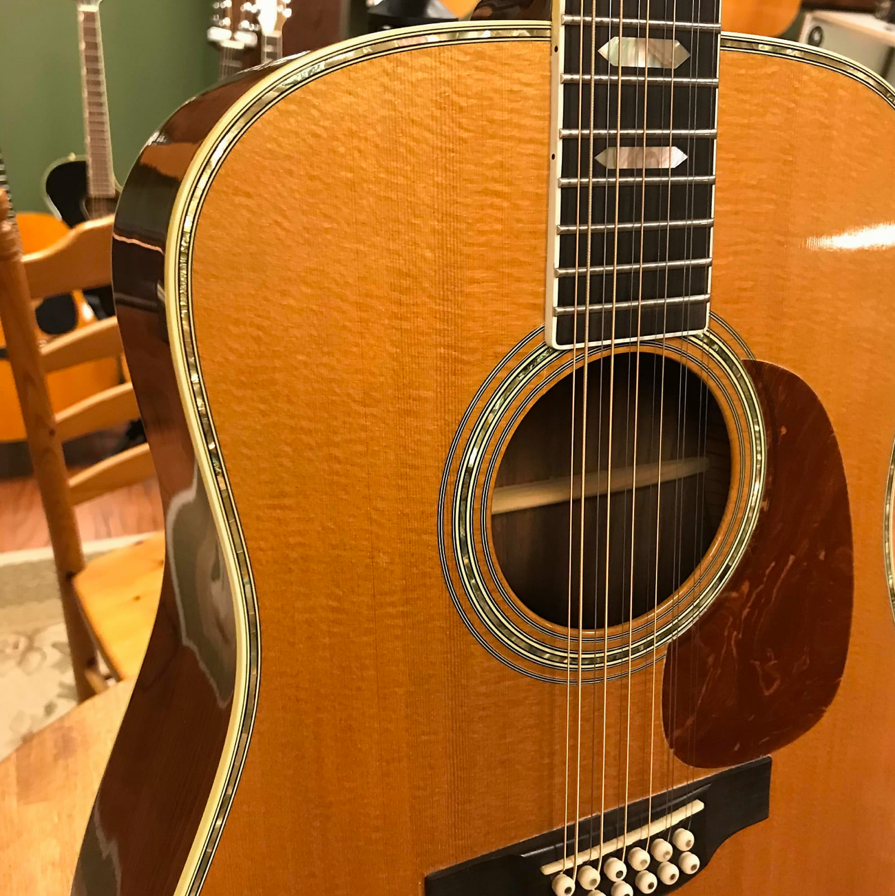 1982 Martin Custom D-12-41 Natural 12 String