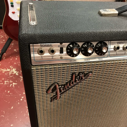 1972 Fender Super Reverb w/Blackface Mod & Dust Cover