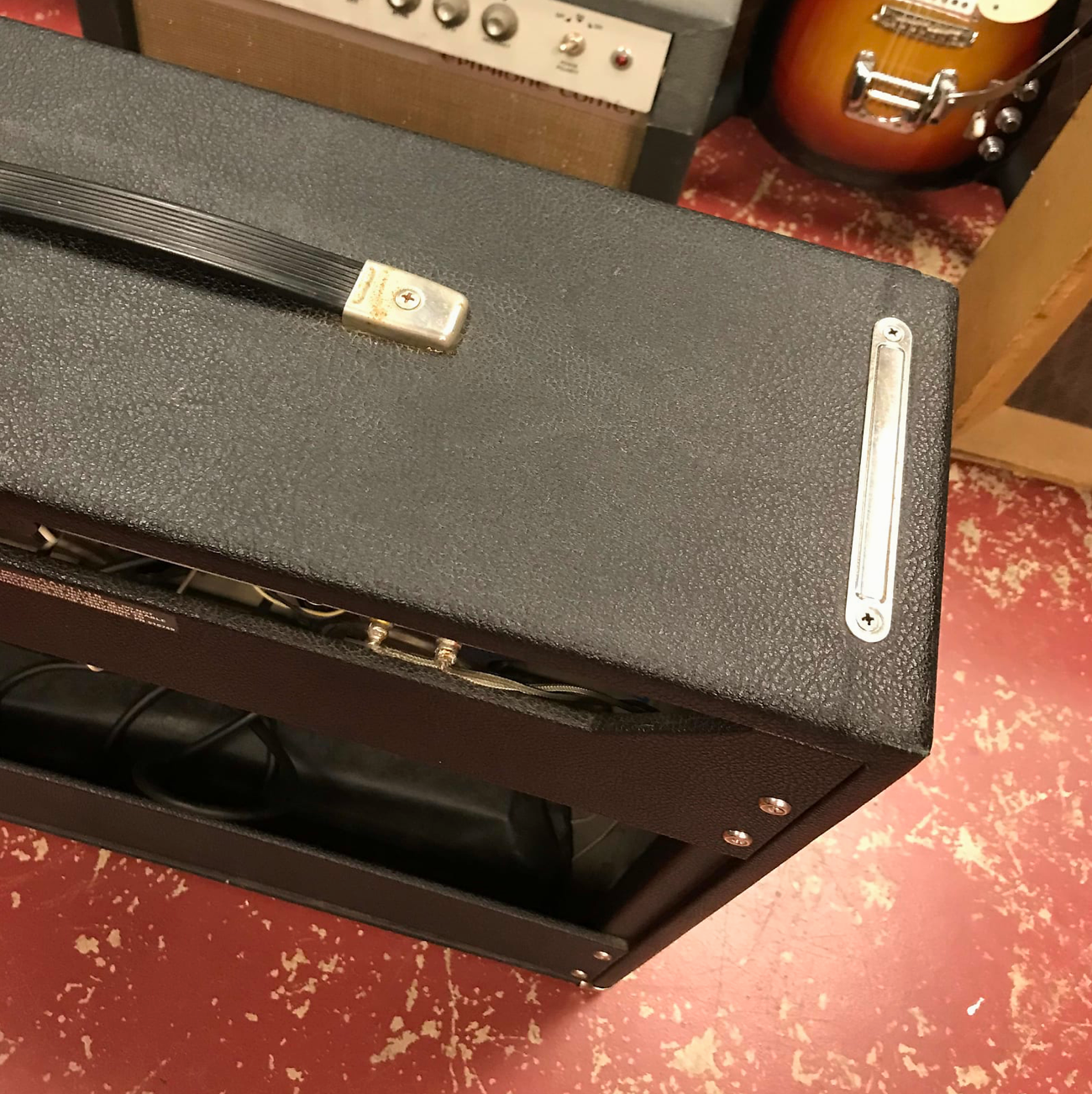 1972 Fender Super Reverb w/Blackface Mod & Dust Cover