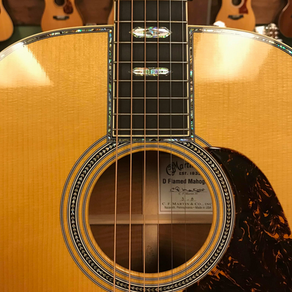 2009 Martin D Flamed Mahogany Limited Edition #3 of 8 Made Natural