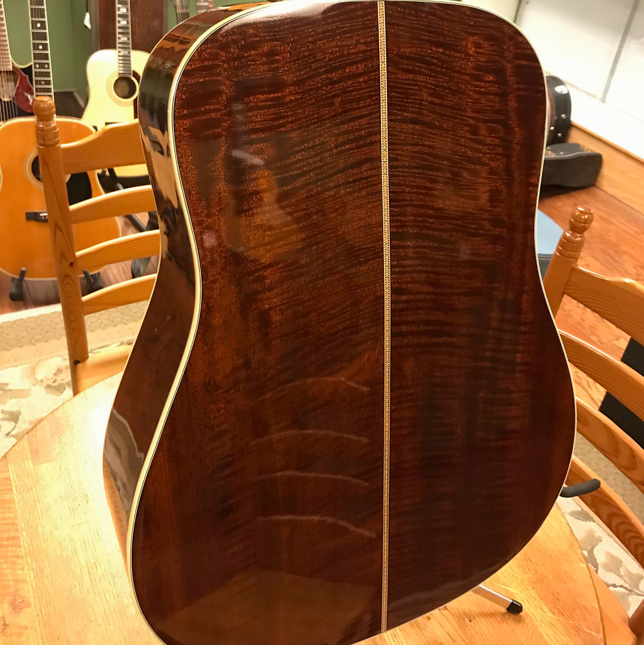 2009 Martin D Flamed Mahogany Limited Edition #3 of 8 Made Natural