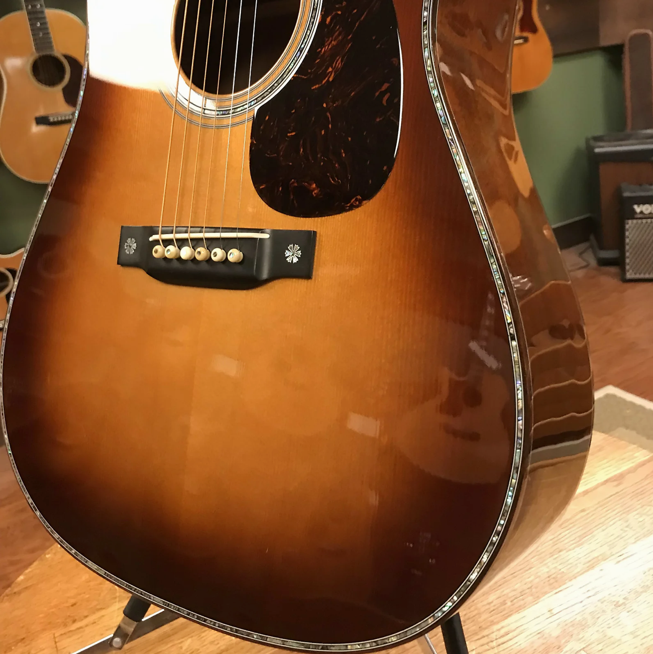 2012 Martin D-42 Sinker Mahogany Sunburst #4 of 15