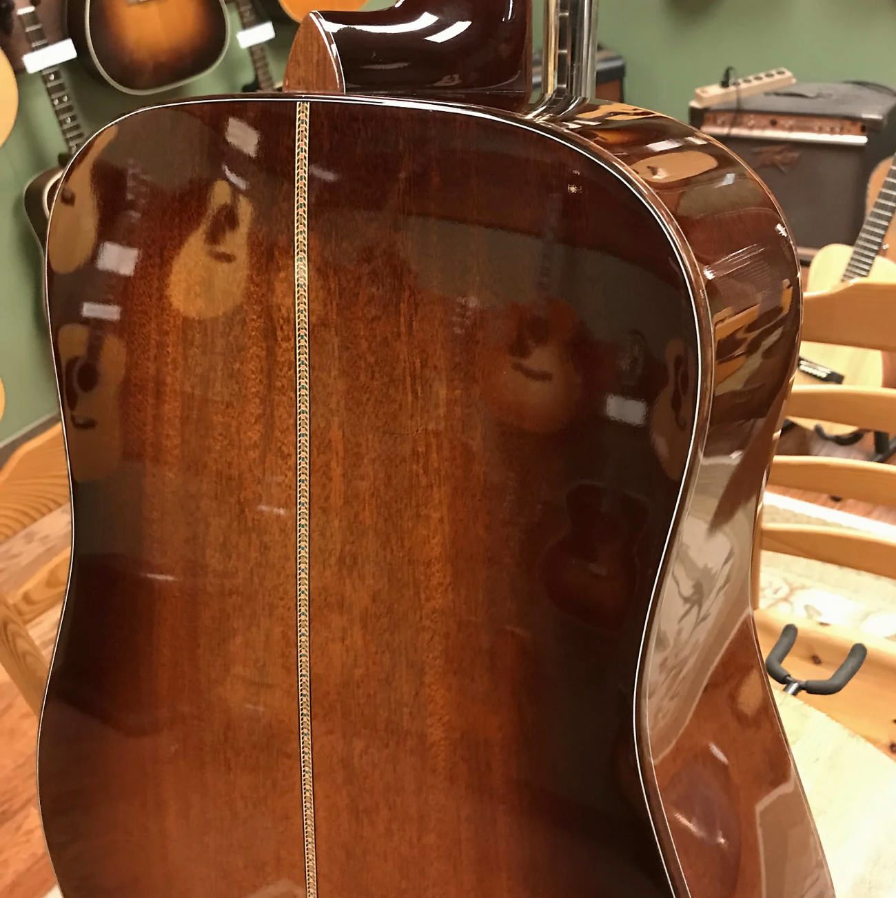 2012 Martin D-42 Sinker Mahogany Sunburst #4 of 15