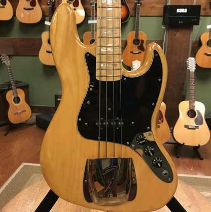 1977 Fender Jazz Bass Natural