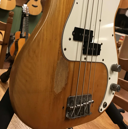 1975 Fender Precision Bass with Maple Fretboard Natural