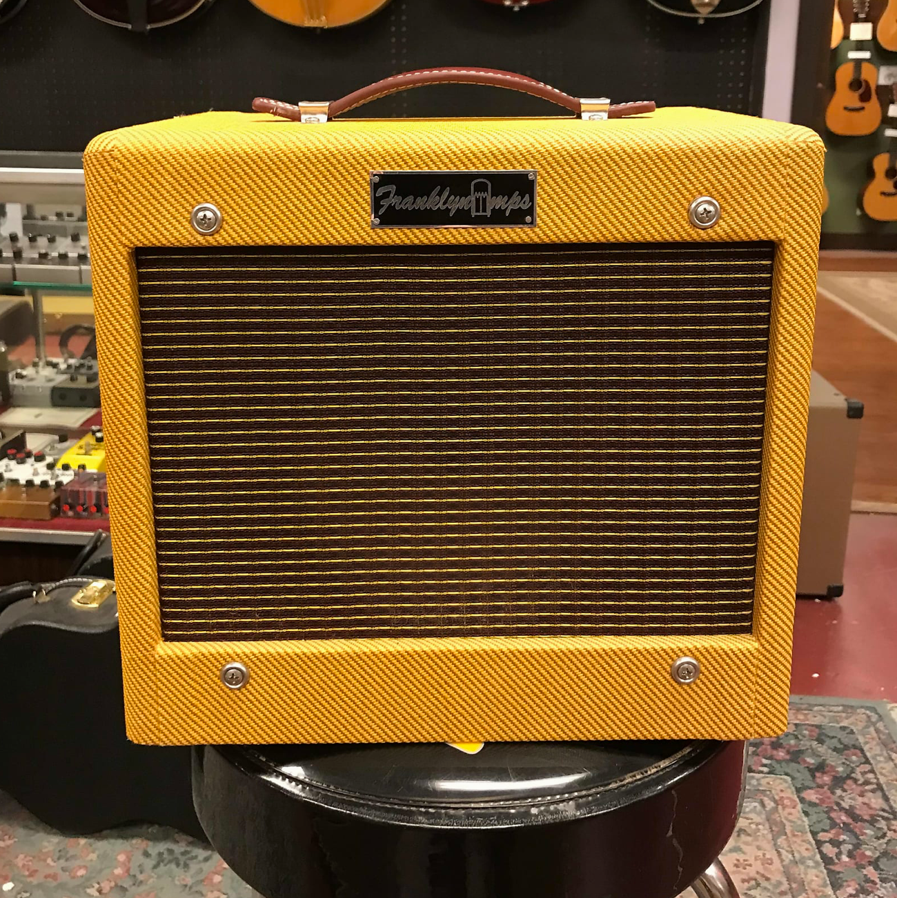 2020 Franklyn Amps 5F1 Champ Tweed Handwired Point to Point