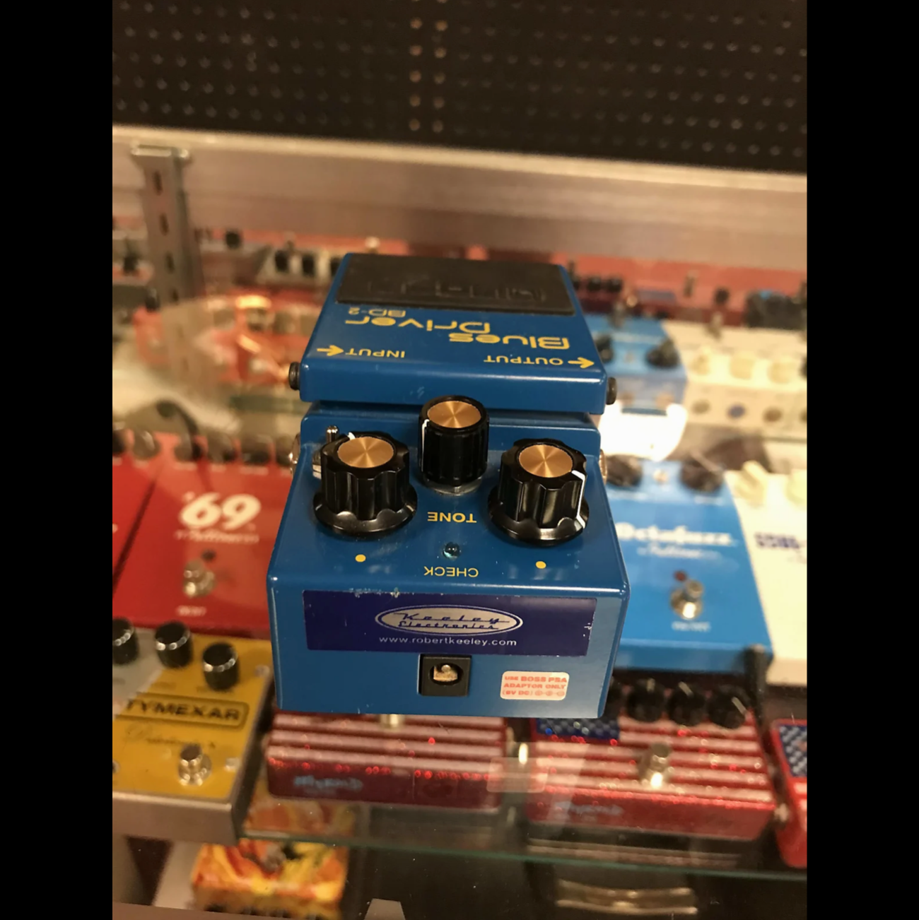 Keeley Boss BD-2 Blues Driver Overdrive with Keeley Phat Mod