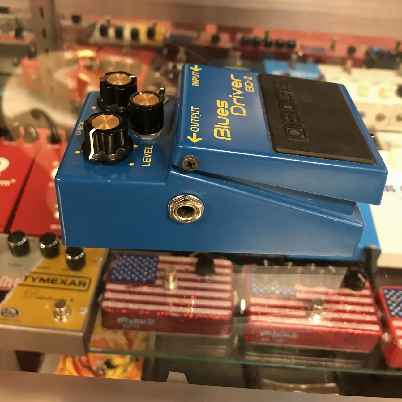 Keeley Boss BD-2 Blues Driver Overdrive with Keeley Phat Mod