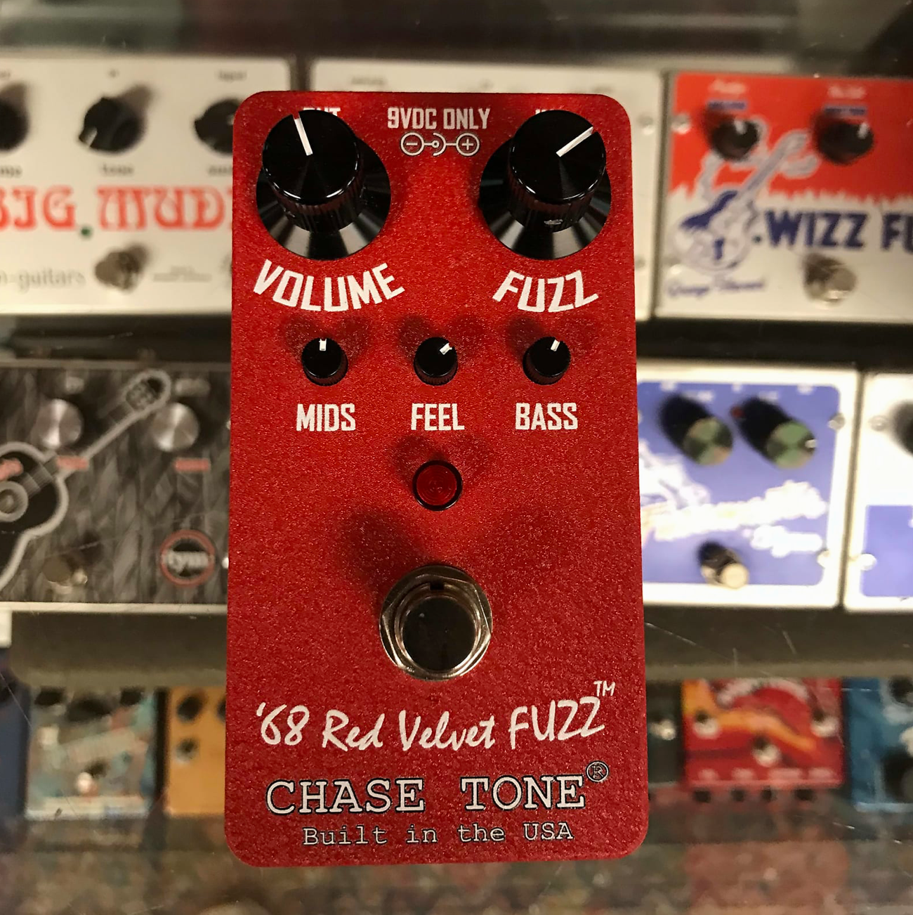 Chase Tone 68 Red Velvet Fuzz