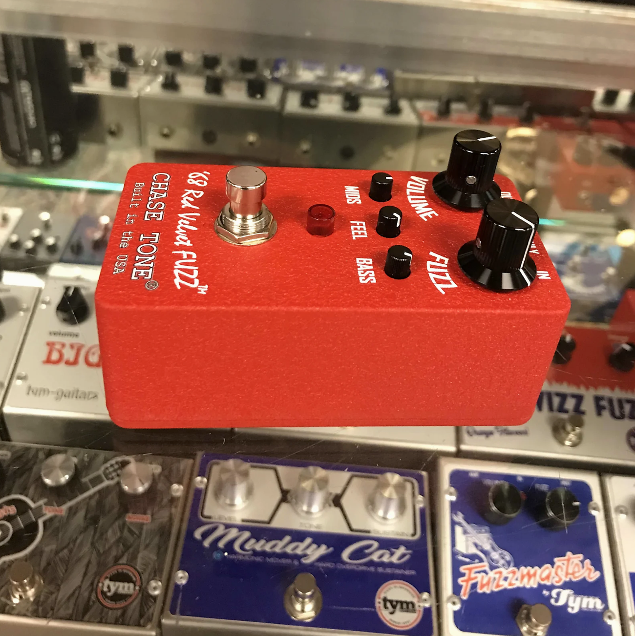 Chase Tone 68 Red Velvet Fuzz