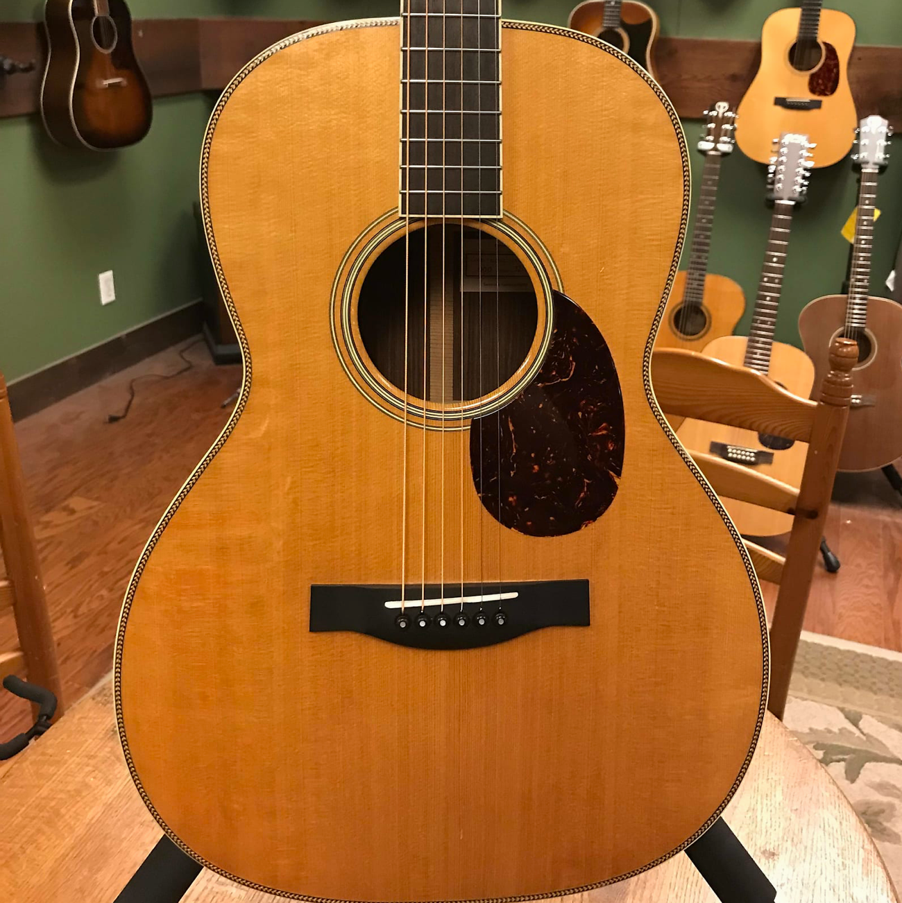 2001 Santa Cruz 000 European Spruce Top Natural