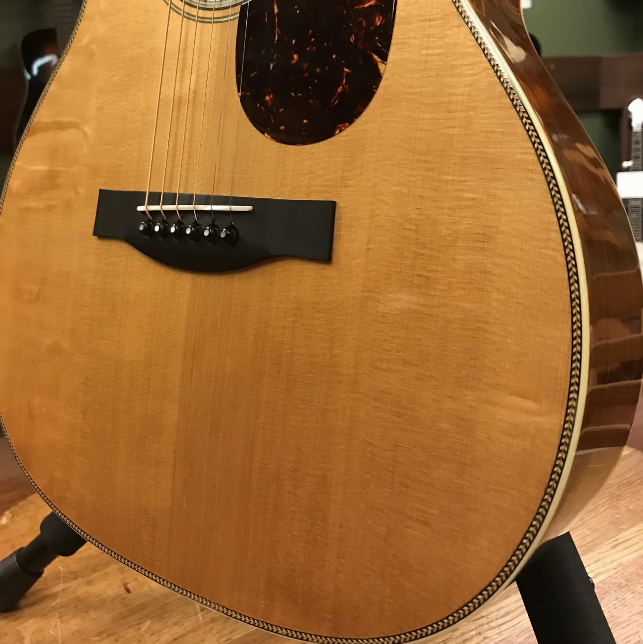 2001 Santa Cruz 000 European Spruce Top Natural