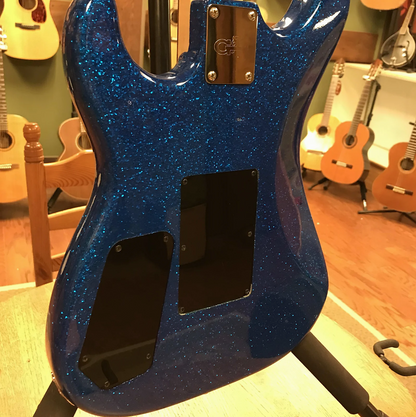 2019 G&L Invader XL Blue Metal Flake Sparkle