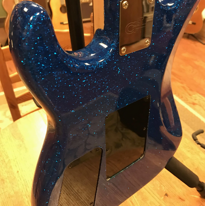 2019 G&L Invader XL Blue Metal Flake Sparkle