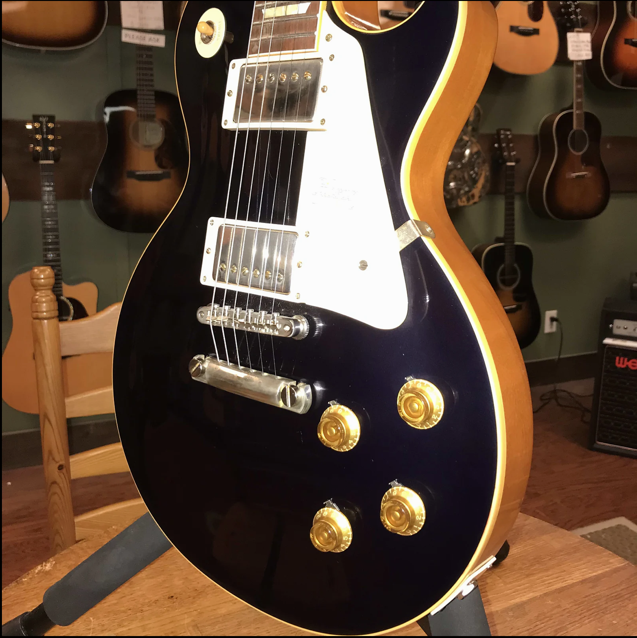 2019 Gibson Custom Shop '57 Les Paul Standard Reissue Candy Blue R7