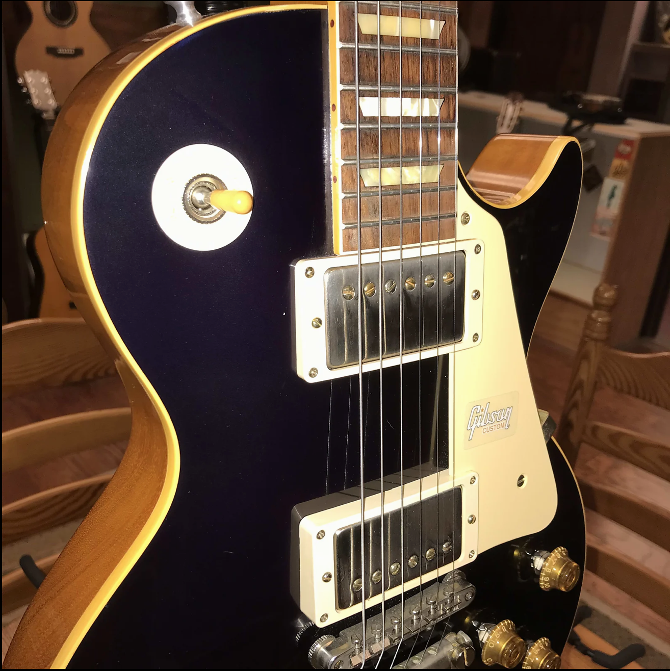 2019 Gibson Custom Shop '57 Les Paul Standard Reissue Candy Blue R7