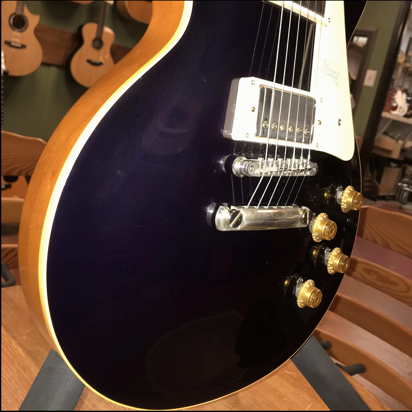 2019 Gibson Custom Shop '57 Les Paul Standard Reissue Candy Blue R7