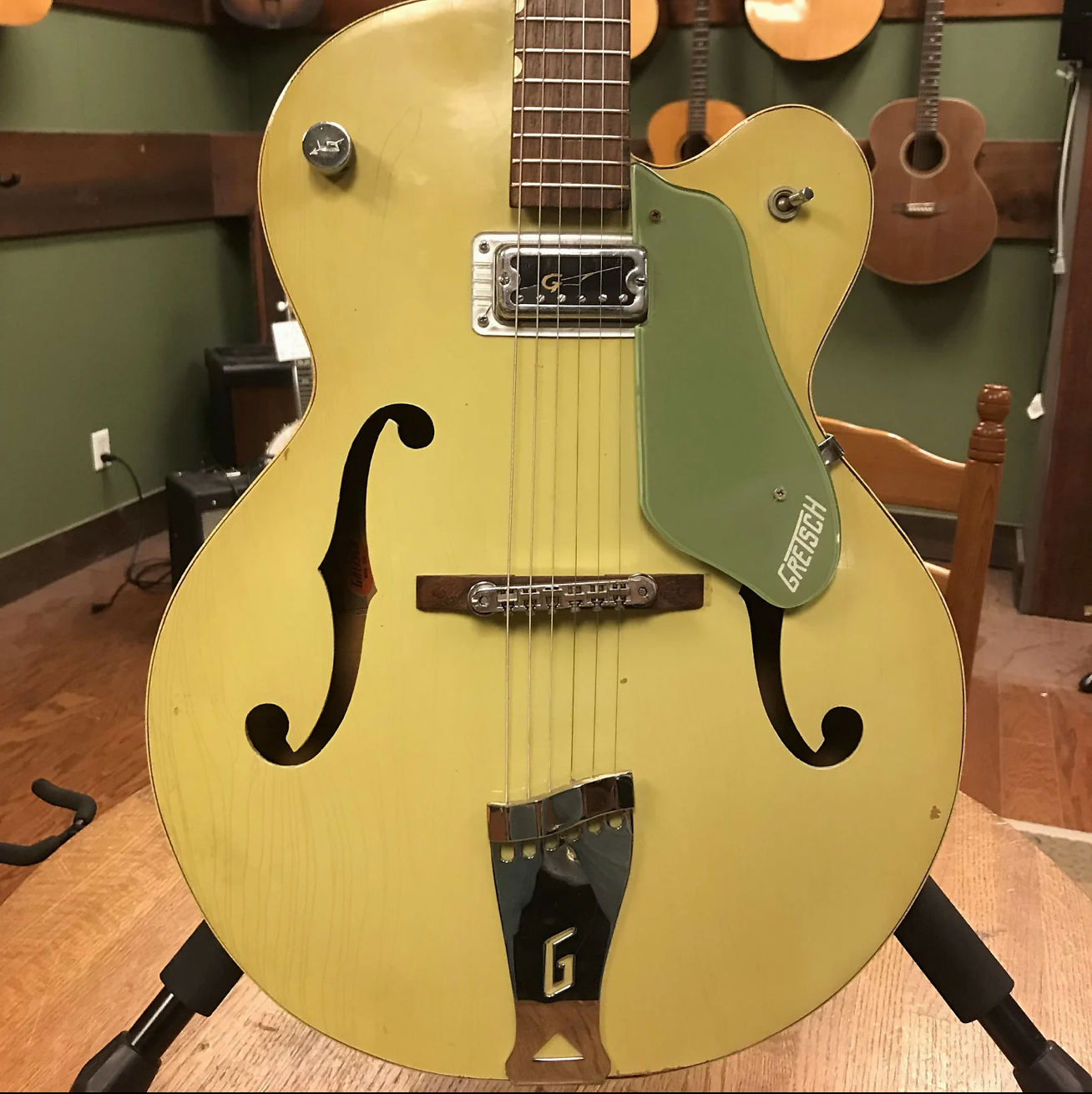 1964 Gretsch 6125 Single Anniversary 2-Tone Smoked Green