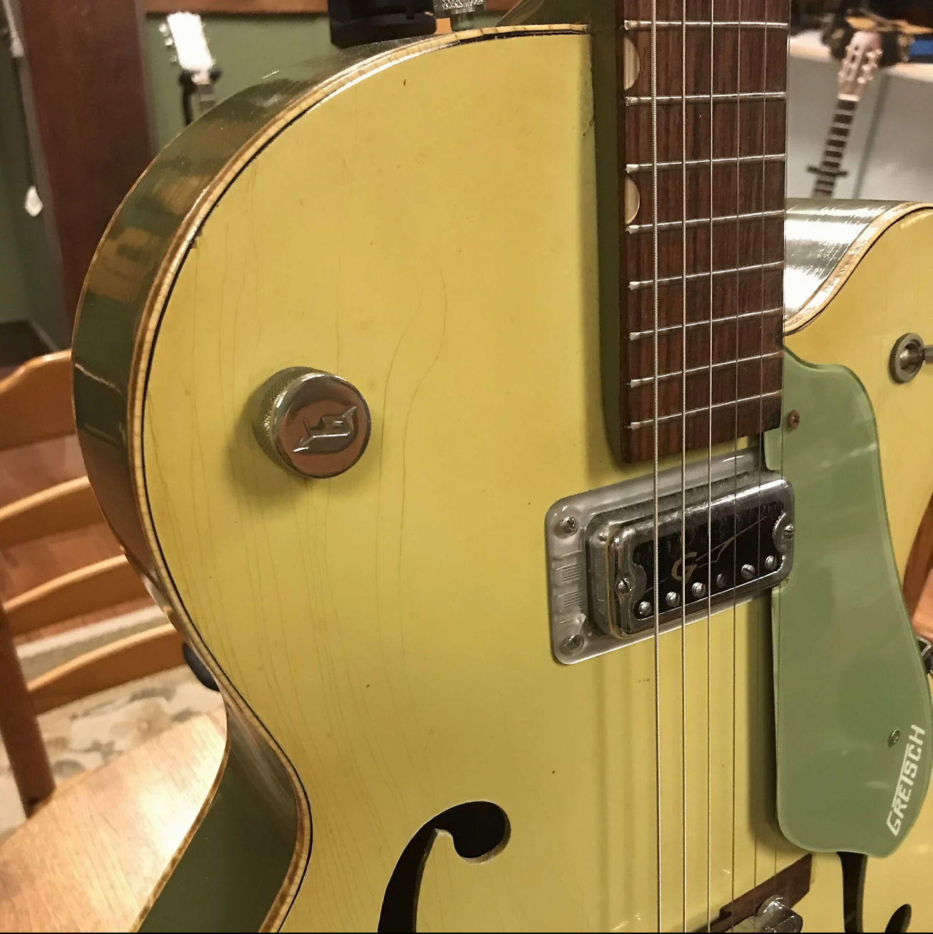 1964 Gretsch 6125 Single Anniversary 2-Tone Smoked Green