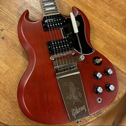 2022 Gibson SG Standard '61 Faded with Maestro Vibrola Vintage Cherry