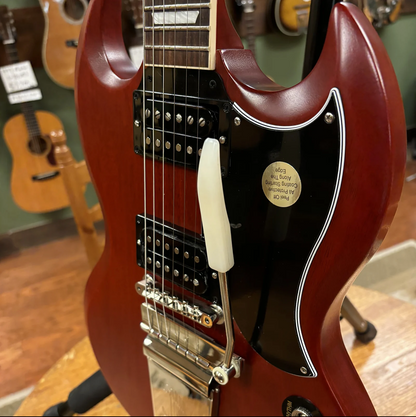 2022 Gibson SG Standard '61 Faded with Maestro Vibrola Vintage Cherry