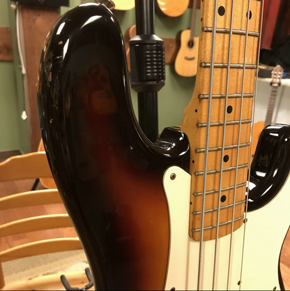 1983 Fender American Standard Precision Bass with Maple Fretboard Sunburst